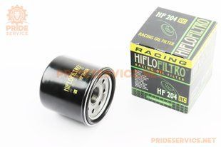 Фільтр оливний HF204RC (65x74мм) Honda CB500/CB600/CBR600, Kawasaki EX500/ZX600, Triumph 600/675/800/900, Yamaha YFM350 /YFM450/YFM700/ 362007 фото