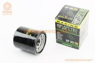 Фільтр оливний HF303RC (65x83мм) Honda CB400/CB500/CB600/CB750/CB1000, Kawasaki EX300/ZX400/ZX600/EX650, ATV Polaris 300/400/500 362013 фото