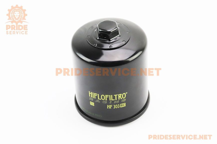 Фільтр оливний HF303RC (65x83мм) Honda CB400/CB500/CB600/CB750/CB1000, Kawasaki EX300/ZX400/ZX600/EX650, ATV Polaris 300/400/500 362013 фото
