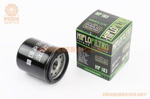 Фільтр оливний HF183 (52x65мм) APRILIA Atlantic 125/200/250 i/300 i/Scarabeo 125/GILERA DNA 125/180/250 Nexus, MALAGUTI Madison 250 RS 362026 фото
